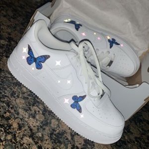 Reflective Butterfly Nike Air Force 1